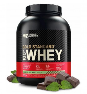 Optimum Nutrition 100 % Whey protein Gold standard 893 г Chocolate Mint без НДС (превью)