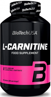 BioTech USA L-Carnitine 1000 mg 60 таб без НДС