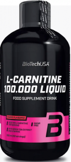 BioTech USA L-Carnitine 100 000mg 500 мл яблоко без НДС (превью)