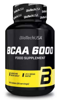 BioTech USA BCAA 6000 100 таб без НДС