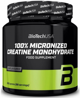 BioTech USA 100% Creatine Monohydrate банка 300 г без НДС (превью)