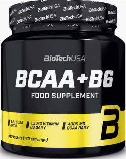 BioTech USA BCAA + B6 340 таб без НДС