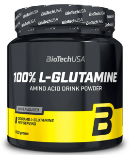 BioTech USA 100% L-Glutamine 500 г без НДС (превью)