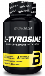 BioTech USA L-Tyrosine 500mg 100 капс без НДС