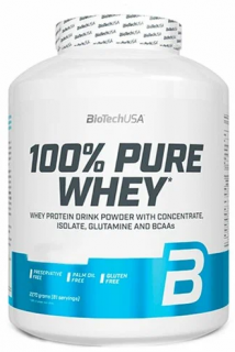 BioTech USA 100% Pure Whey 2270 г Бисквит без НДС