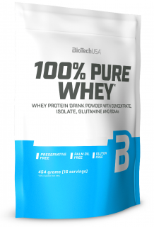 BioTech USA 100% Pure Whey 454 г бурбон-ваниль без НДС