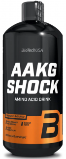 BioTech USA AAKG Shock extreme 1000 мл апельсин без НДС