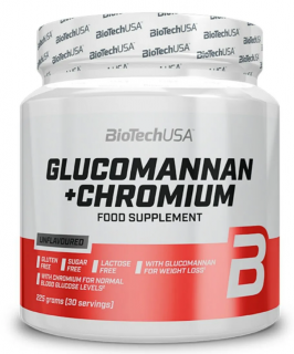 BioTech USA Glucomannan + Chromium 225 г без НДС (превью)