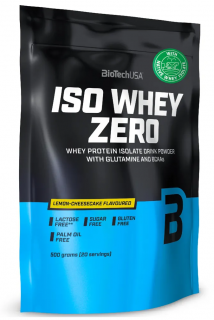 BioTech USA Iso Whey Zero LF 500 г Лимонный чизкейк без НДС (превью)