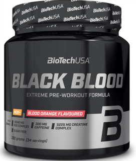 BioTech USA Black Blood NOX + 330 г красный_апельсин без НДС (превью)