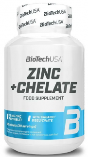 BioTech USA Zink + Chelate 60 таб без НДС