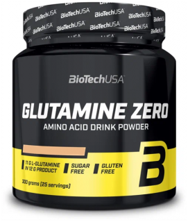 BioTech USA Glutamine ZERO 300 г холодный персиковый чай без НДС (превью)