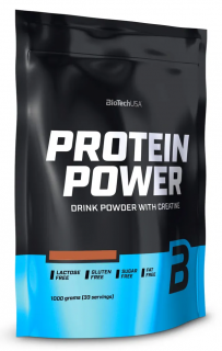 BioTech USA Protein power пакет 1000 г шоколад без НДС (превью)