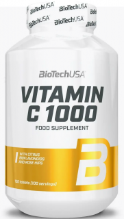 BioTech USA Vitamin C 1000mg 100 таб без НДС