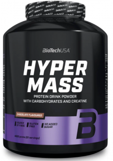 BioTech USA Hyper Mass (банка) 4000 г шоколад без НДС (превью)