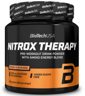 BioTech USA Nitrox Therapy 340 г клюква без НДС (превью)