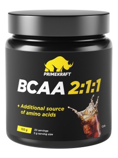 Prime Kraft BCAA 2:1:1 (спец. пищевой продукт СГР) 150 г Cola без НДС (превью)