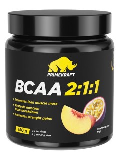 Prime Kraft BCAA 2:1:1 (спец. пищевой продукт СГР) 150 г peach-passion fruit без НДС (превью)