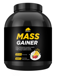 Prime Kraft Mass Gainer банка 3000 г Strawberry-Banana без НДС