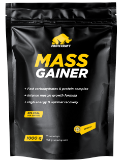 Prime Kraft Mass Gainer дойпак 1000 г Ваниль без НДС