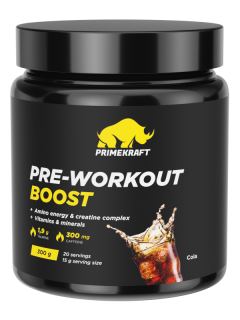 Prime Kraft Pre-Workout Boost банка Кола 300 г без НДС (превью)