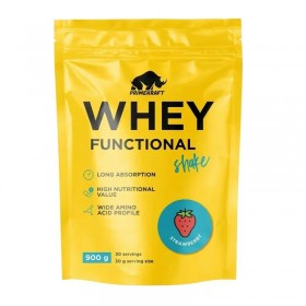 Prime Kraft Whey Functional Shake дойпак 900 г Клубника без НДС