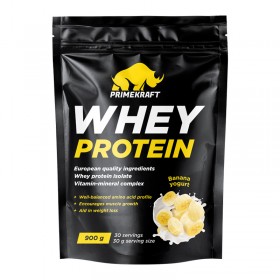 Prime Kraft Whey protein (спец. пищевой продукт СГР) 900 г Банановый йогурт без НДС (превью)