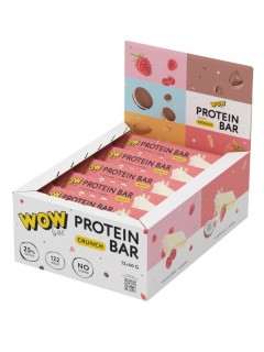 Prime Kraft Батончик с содержанием протеина WOWBAR CRUNCH (15шт в уп) 40 г "Клубника и кокос" без НДС (превью)