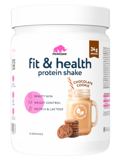 Prime Kraft Растительный протеин Fit & Health Protein Shake 500 г Шоколадное печенье без НДС (превью)