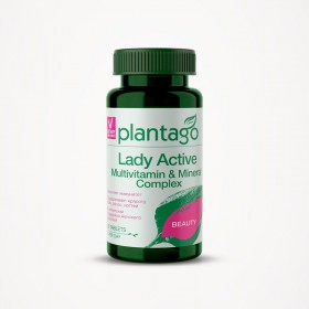 PLANTAGO Lady Active Multivitamin & Mineral Complex 30 таб без НДС (превью)