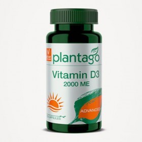 PLANTAGO Vitamin D3 2000 МЕ 120 капс без НДС (превью)