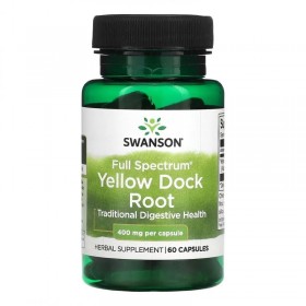 Sw Full Spectrum Yellow Dock Root 400 mg, 60 caps (превью)