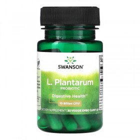 Sw L. Plantarum Probiotic 10 Billion Cfu, 30 vegcaps (превью)