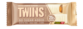 PowerPro Батончик глазированный TWINS BAR 25% PROTEIN (20шт в уп) 40&nbsp;г (превью)