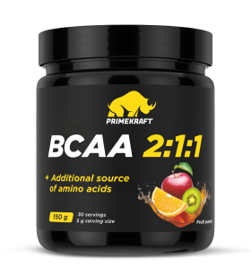 Prime Kraft BCAA 2:1:1 банка 150&nbsp;г (превью)